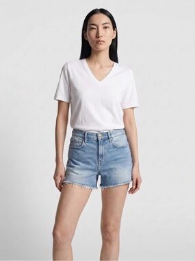 Frame Denim Le Brigette Shorts light blue